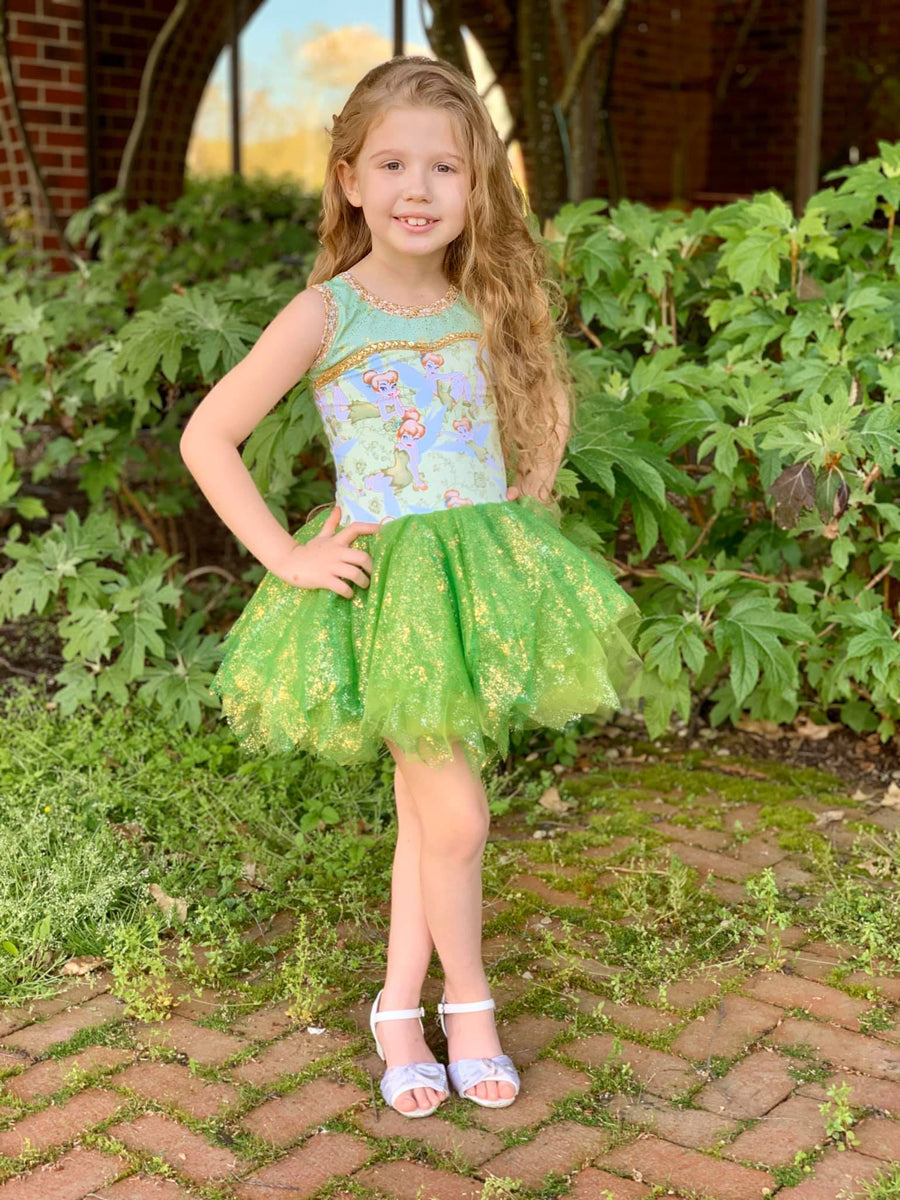 Green With Gold Splatter Tulle – Tulletastic Llc