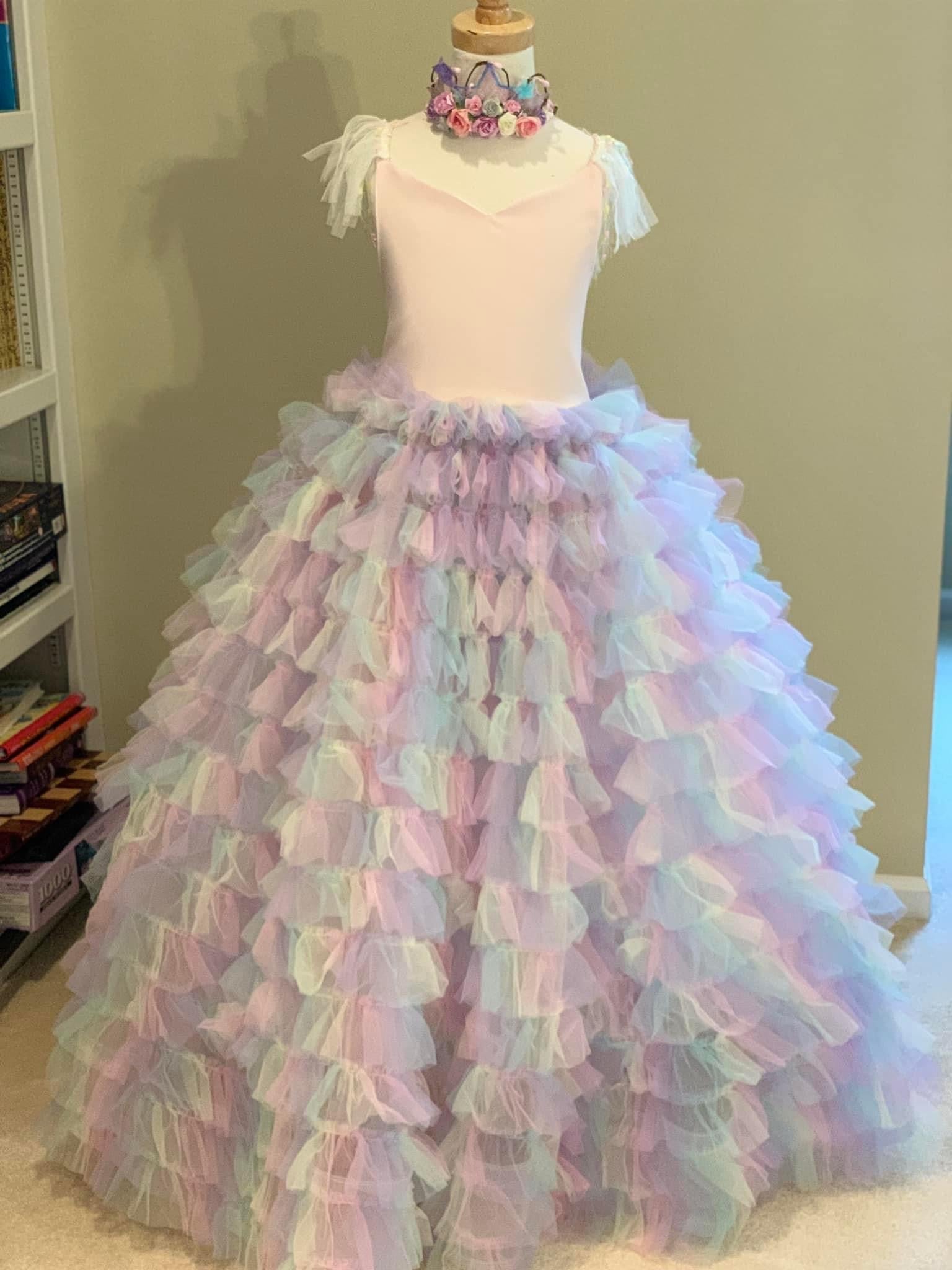 Pastel Ruffles Pastel cascading ruffles – Tulletastic LLC